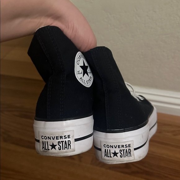 Converse Black High-Top Sneakers - Picture 3 of 5